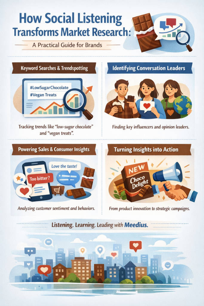 How social listening transforms market research.